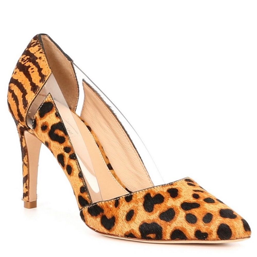 ANTONIO MELANI Carlenie Animal Print Calf Hair 9.5 - Picture 2 of 15